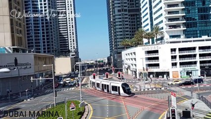 Walking Tour - Dubai Marina Walk - #dubai