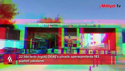 Terör örgütü DEAŞ'a 22 ilde operasyon! 43 kişi tutuklandı