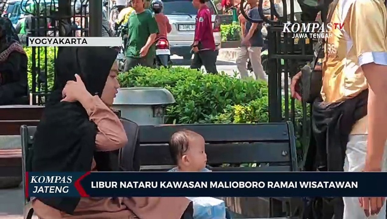 Libur Nataru Kawasan Malioboro Ramai Wisatawan