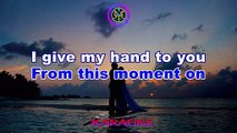 FROM THIS MOMENT - SHANIA TWAIN  [ KARAOKE HD