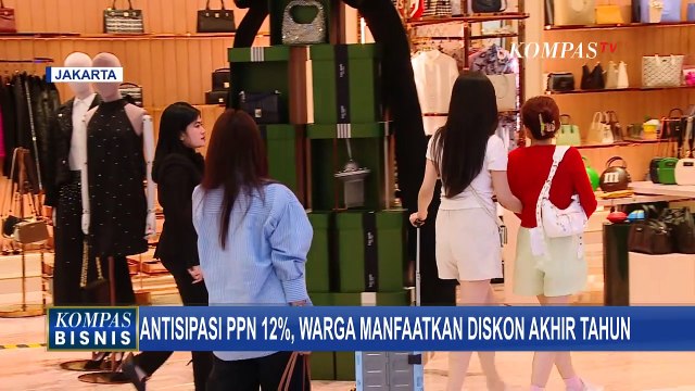 Masyarakat Manfaatkan Diskon Akhir Tahun untuk Belanja Kebutuhan Sebelum PPN 12 Persen di 2025