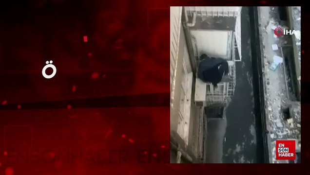 Diyarbakır'da örümcek adam gibi binaya tırmanan hırsız