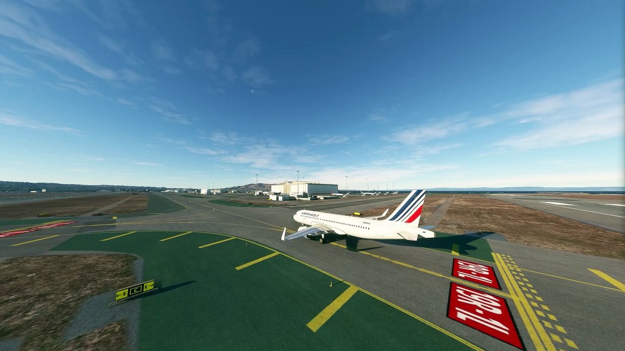 Marvelous Landing: Air France A320 at San Francisco International Airport (SFO), San Francisco, USA #flights #fly #flightlovers #Canada #USA #Japan  #aviation #flying #FlyingLovers #aviationlovers