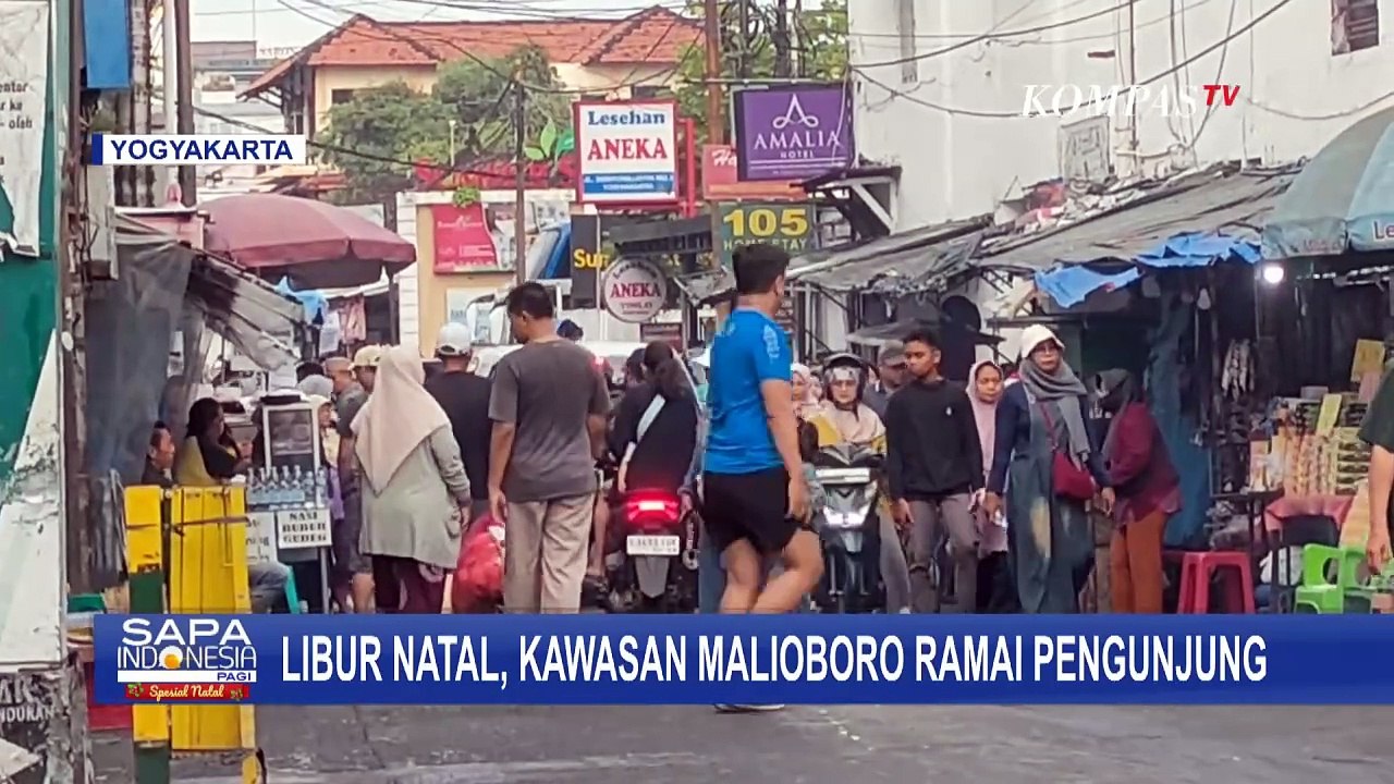 Libur Natal, Malioboro Ramai Wisatawan, Pantai Kuta Bali Terpantau Sepi Pengunjung