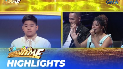 It's Showtime: ‘Nakikita ko sa’yo si Kuya Jed Madela’ - Katrina to Thirdy (And The Breadwinner Is)