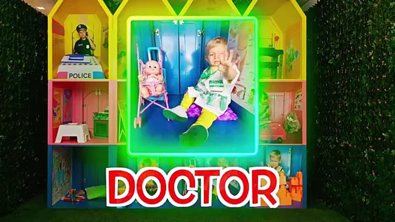 Kids Try Working in Professions