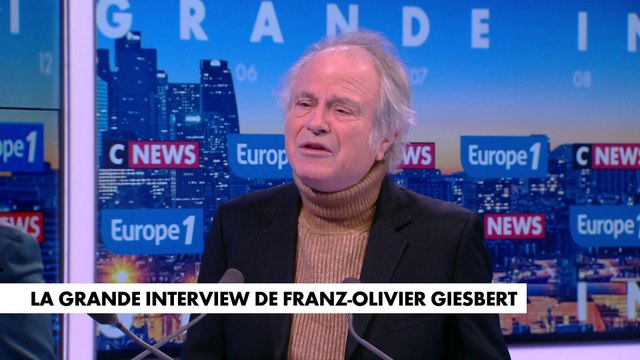 La grande interview : Franz-Olivier Giesbert