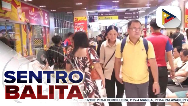 Mga biyahero, patuloy sa pagdating sa PITX at NAIA ngayong Kapaskuhan