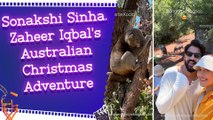 Sonakshi Sinha and Zaheer Iqbal Spread Holiday Cheer with Kangaroos and Koalas
