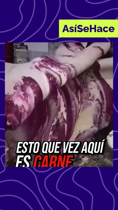 Cómo se hace la carne falsa en China #AsíSeHace