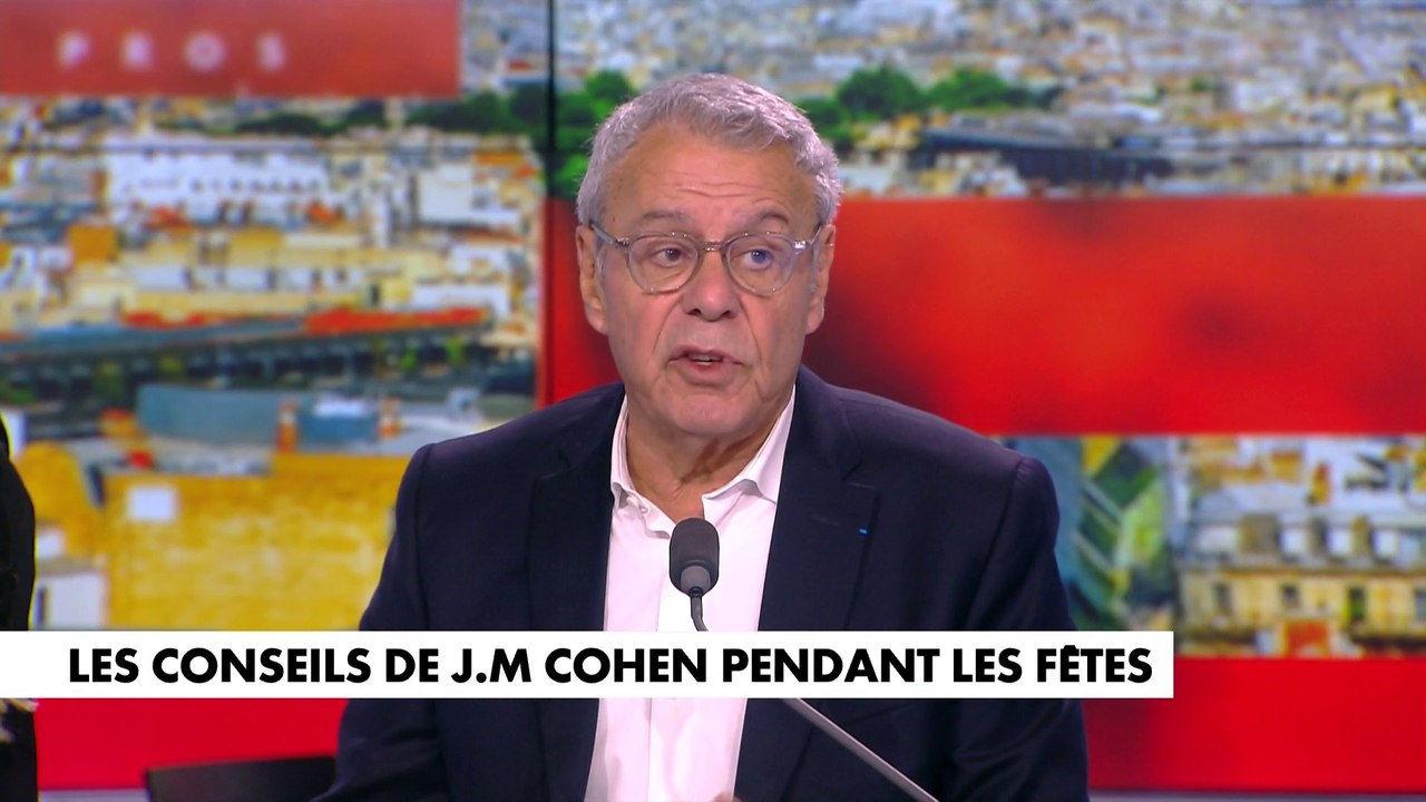 Les conseils de Jean-Michel Cohen pendant les fêtes