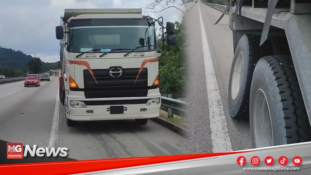 MG Viral: Aku Tahan Lori Ini Sebab Tayar Dah Gelong