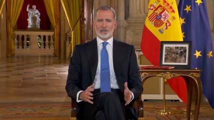 Felipe VI recuerda a las víctimas de la dana