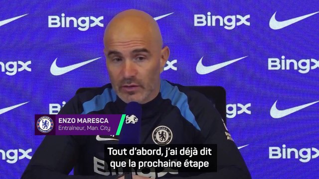 Maresca : “Nous ne pouvons pas nous reposer sur les épaules de Cole à chaque match”