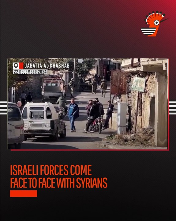 Israeli Forces Come Face to Face with Syrians