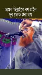 আমরা চিল্লাইলে নয় মাইল দূর থেকে শুনা যায় আল্লামা খুরশিদ আলম কাসেমী