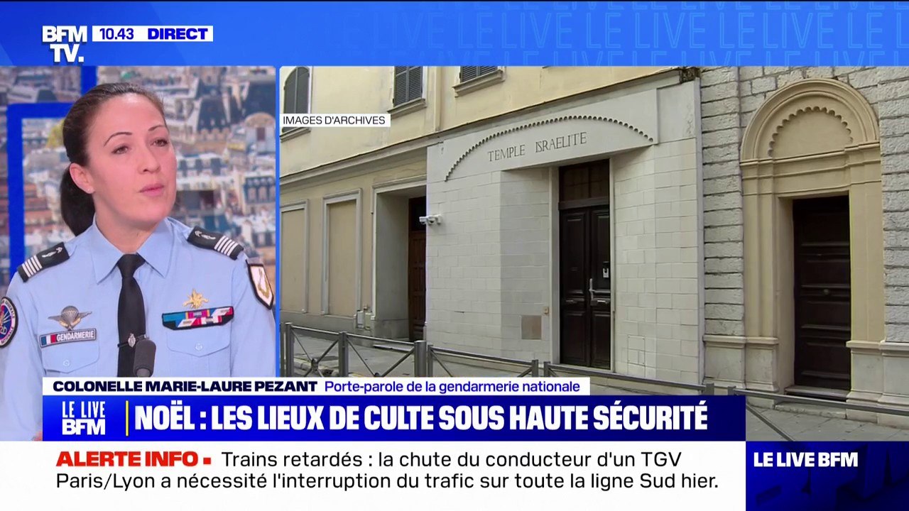 Noël: "38.000 gendarmes sont sur les routes", annonce la colonelle Marie-Laure Pezant, porte-parole de la gendarmerie nationale