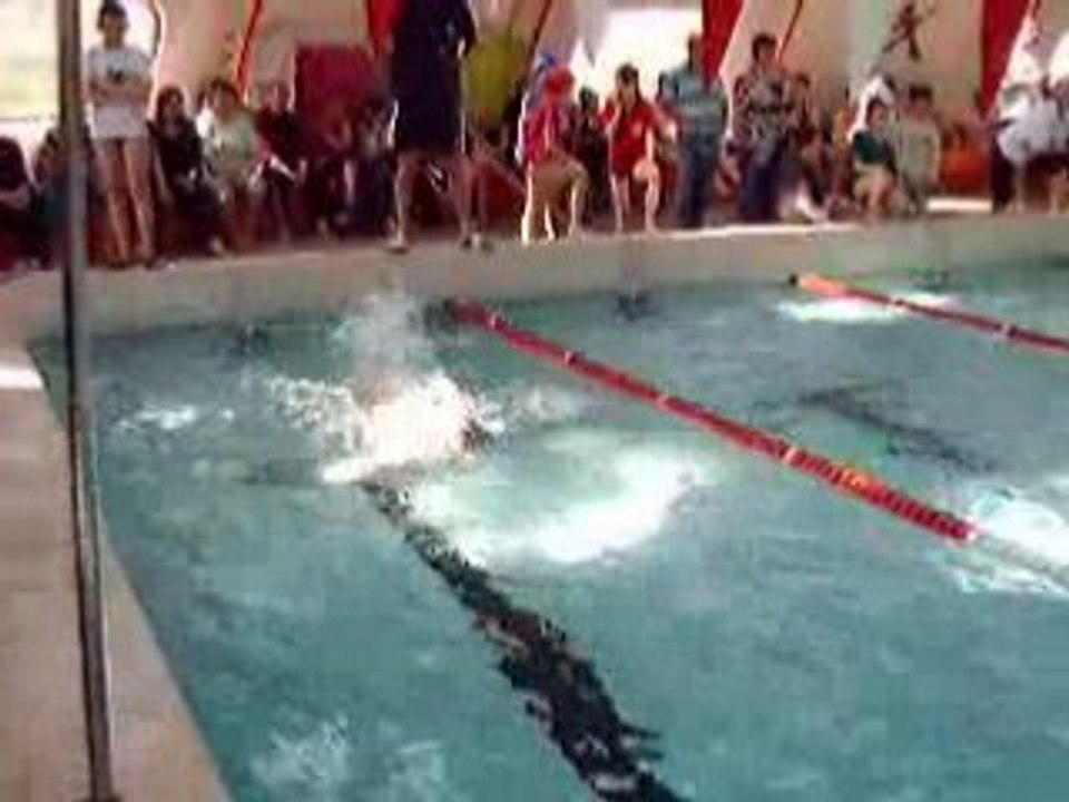 Coupe départementale Poussins 50m dos JB D.