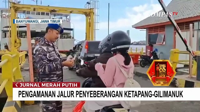 Pengamanan Jalur Penyeberangan Ketapang-Gilimanuk saat Libur Natal dan Tahun Baru