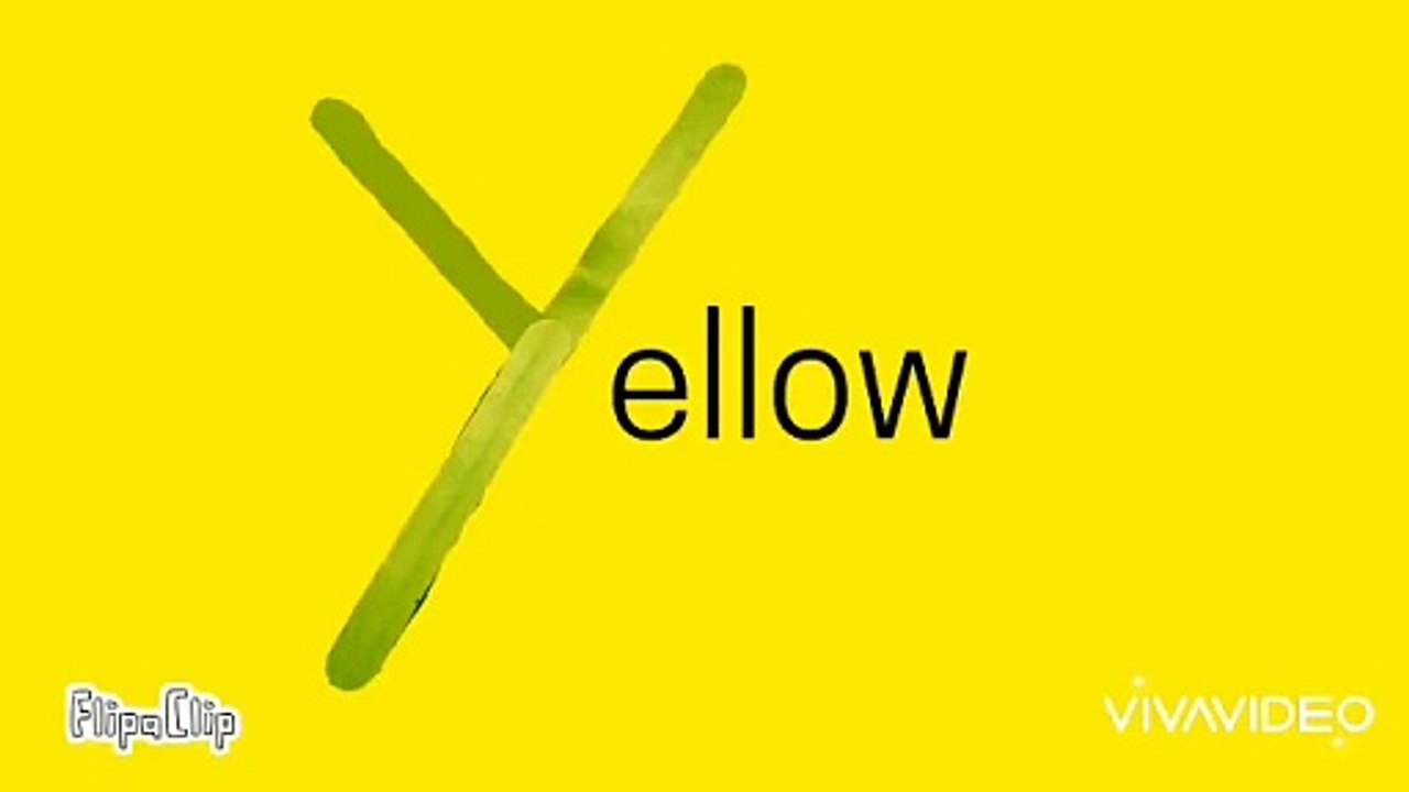 Y is for Yellow (1998) (Lowercase Version)