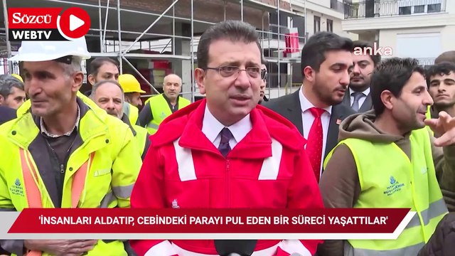 İmamoğlu'ndan asgari ücret tepkisi: ''Belediyeleri 'silkele' diyeceğinize kendinizi silkeleyin''