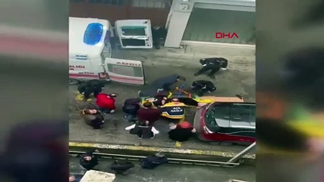 İstanbul- Eyüpsultan'da iş yerinin 2'nci katından düşen kadın ağır yaralandı