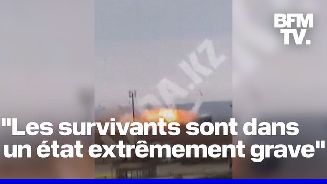 Au Kazakhstan, un avion de ligne s'écrase et 28 personnes ont survécu sur les 67 passagers à bord