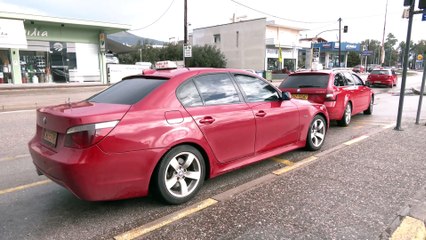 Περιορισμένος χώρος στάθμευσης για τα ταξί στην οδό Καβάφη