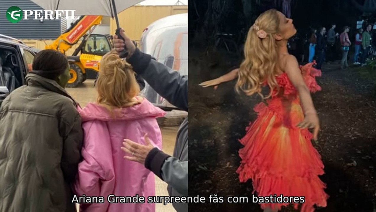 "Ariana Grande diverte nos bastidores, Ana Hikari fica noiva e famosas defendem Blake Lively"