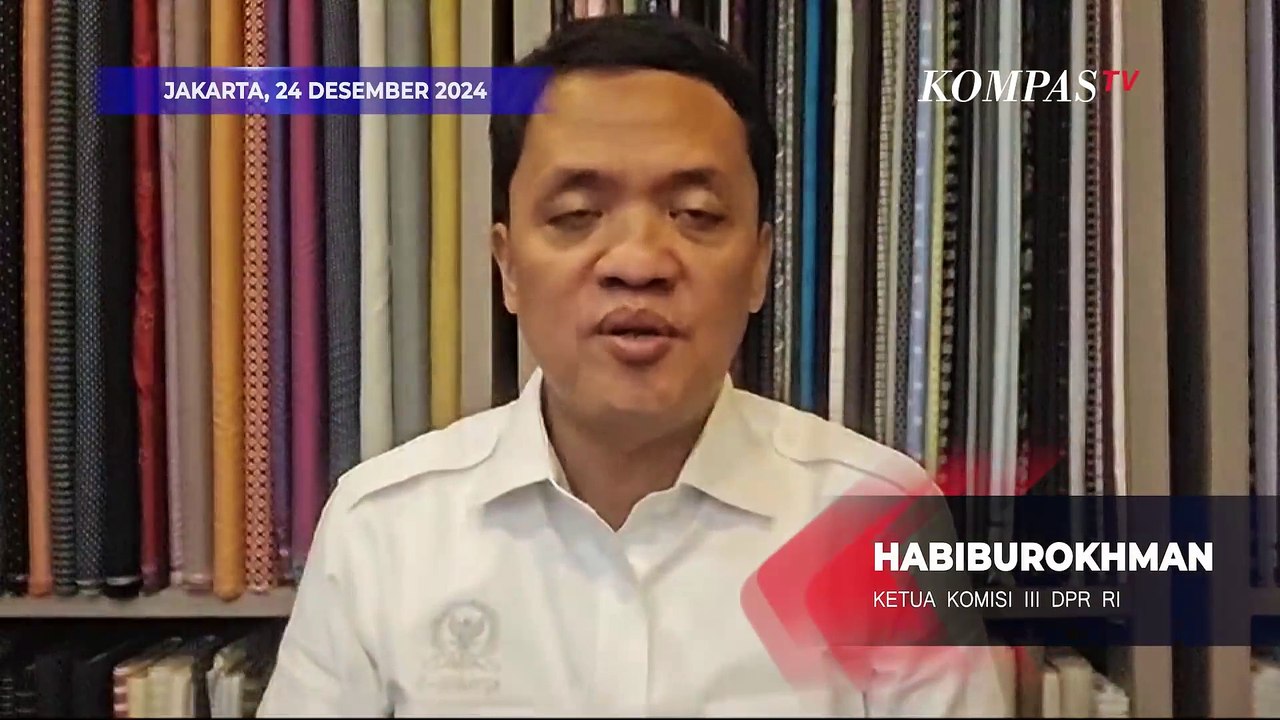 Ketua Komisi III DPR soal Hasto Jadi Tersangka KPK: Tak Perlu Debat Bermuatan Politik atau Tidak
