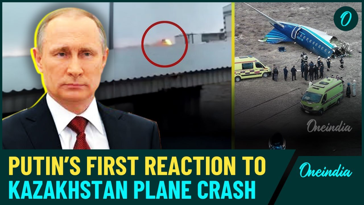 Russia’s Putin Sends Condolences After Deadly Plane Crash in Kazakhstan, 16 Russians Among the Dead