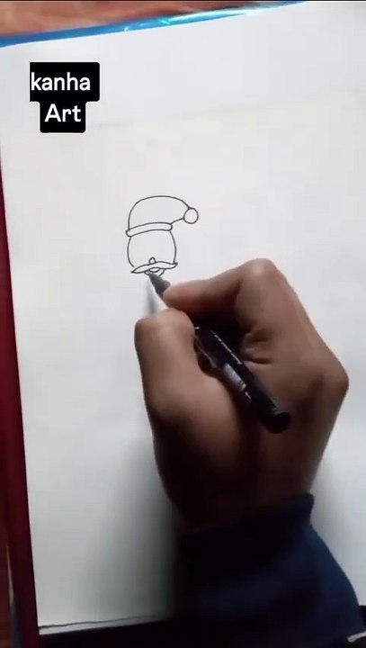 santa claus christmas drawing #drawing #santaclaus #merrychristmas