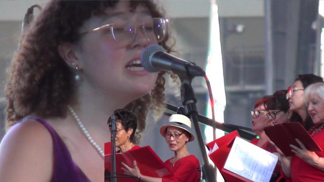 Sydney Christmas 2024 Part 9-10 Ruby Jackson n St Mary Concord Choir, The Rock and St Mary Cathedral, 23 Dec 24