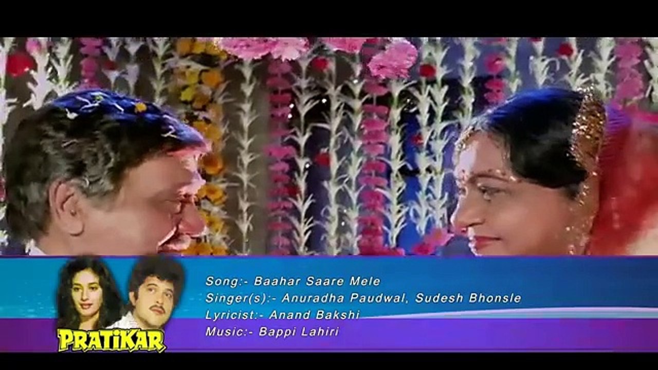 Baahar Saare Mele / Pratikar 1991 Songs  / Anuradha Paudwal, Sudesh Bhosle, Anil Kapoor, Madhuri Dixit