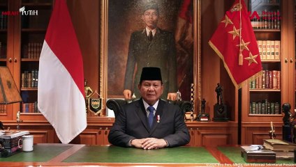 Ucapan Natal & Tahun Baru, Prabowo Berikan Pesan Mendalam