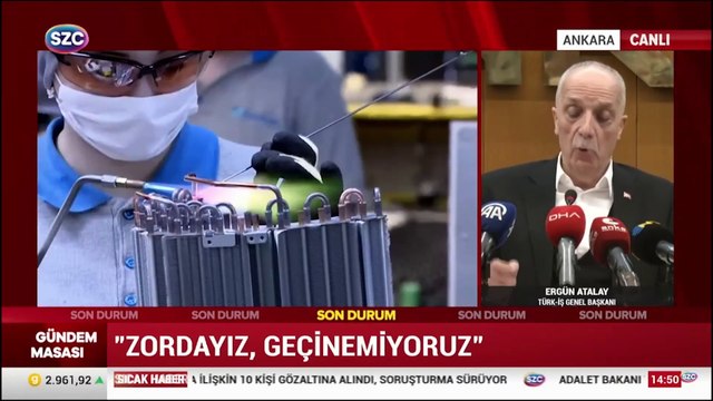 TÜRK-İŞ Başkanı: Bir daha komisyona katılmıyoruz