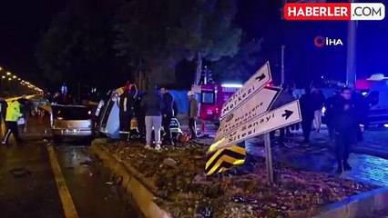 Gediz'deki Trafik Kazasında Karı-Koca Hayatını Kaybetti