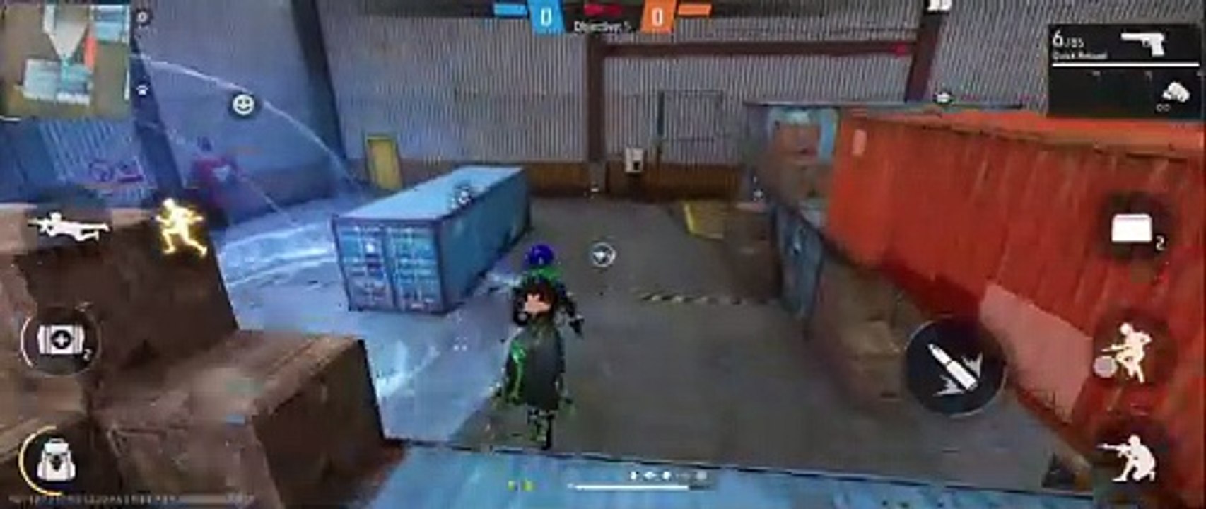 Free fire danger gameplay#shorts