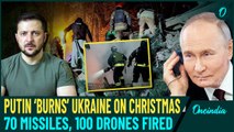 Putin’s Brutal Christmas Assault on Ukraine: Over 70 Missiles, 100 Drones Rain Down on Kyiv, Kharkiv