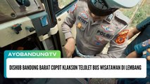 Dishub Bandung Barat Copot Klakson Telolet Bus Wisatawan di Lembang