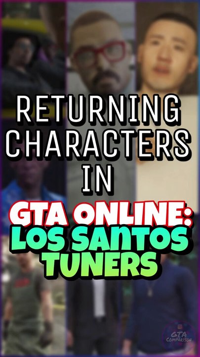 Returning Characters in GTA Online Los Santos Tuners Update