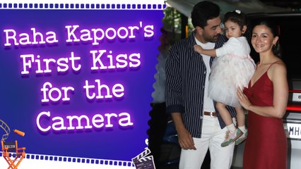 Alia Bhatt and Ranbir Kapoor's Baby Raha Steals Hearts with Adorable Kiss