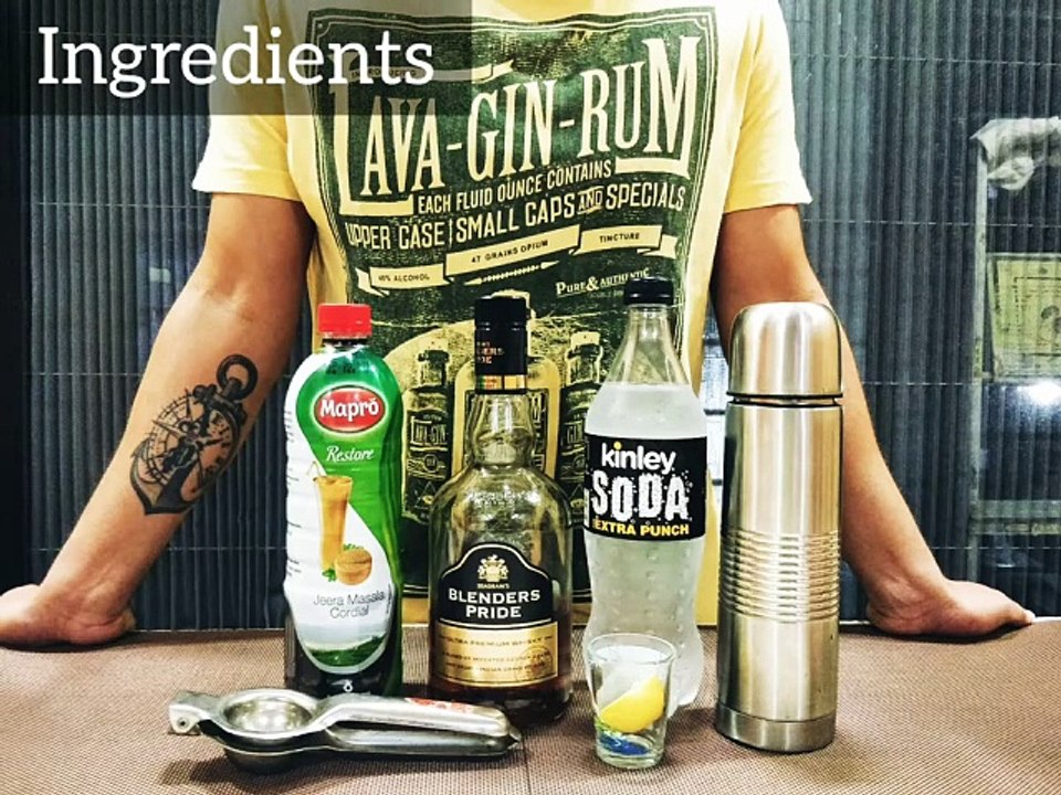 Spiked Jeera Soda | | DIY Jeera Soda Cocktail | Adi's Cocktails