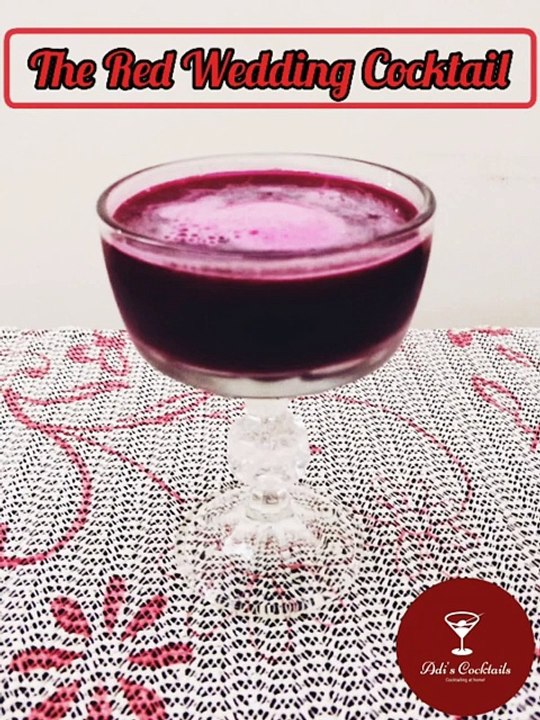Red Wedding Cocktail | Game of Thrones Cocktail Recipe | Adi's Cocktails