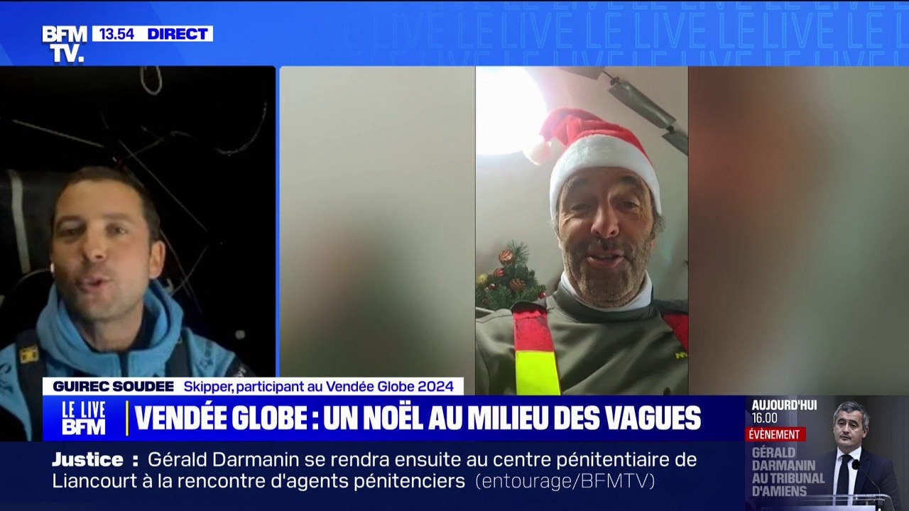 “Je viens de rentrer dans l’océan Pacifique, qu’est-ce que je pourrais avoir de plus beau comme cadeau ?”: Guirec Soudée, skipper participant au Vendée Globe 2024, nous raconte son Noël au milieu des vagues