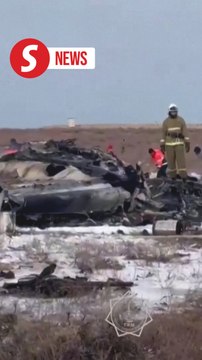 Azerbaijan plane crash: Harrowing scene of rescue operation
