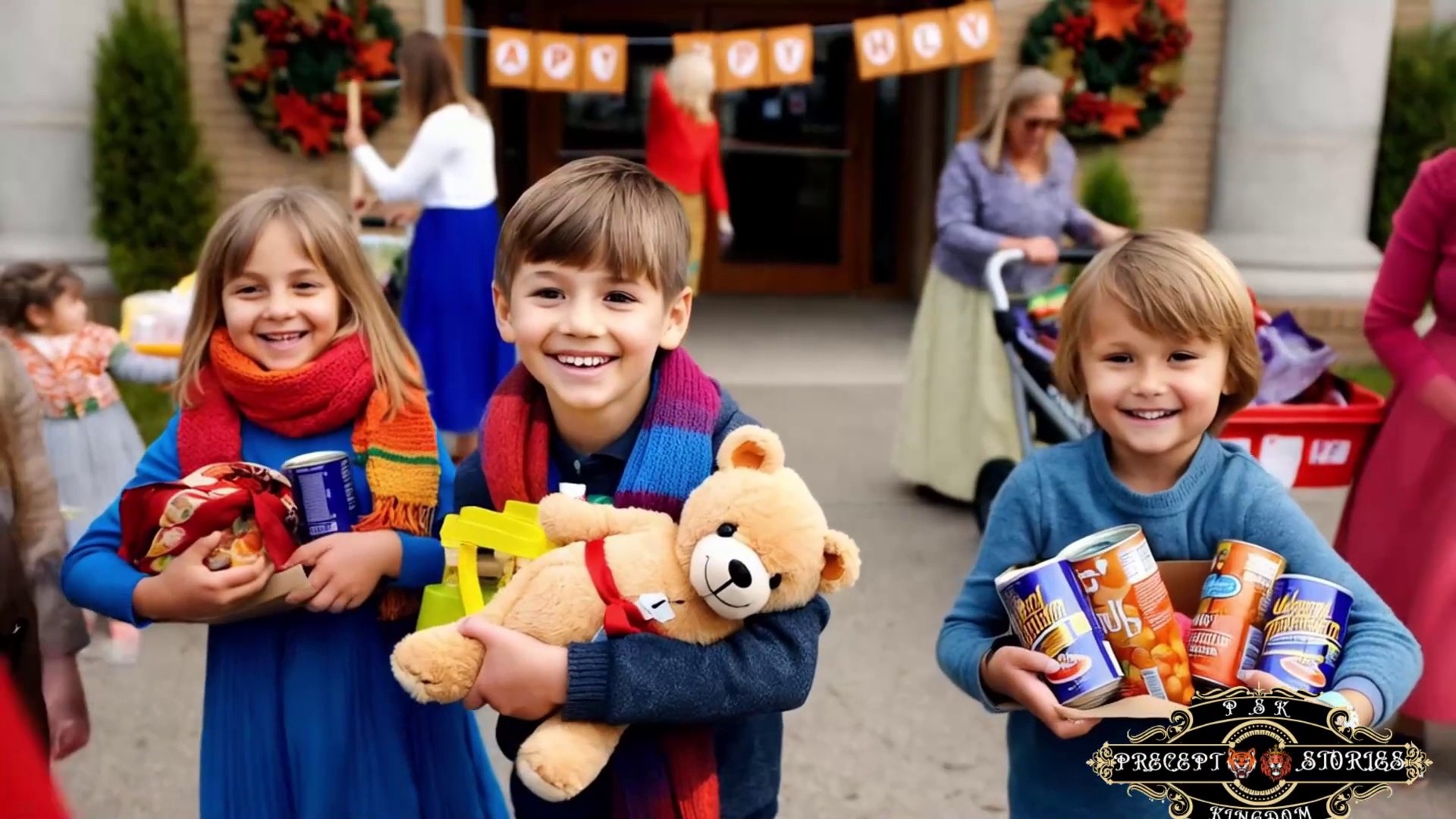 ⁣Gobble Gobble A Turkey Day Song for Kids