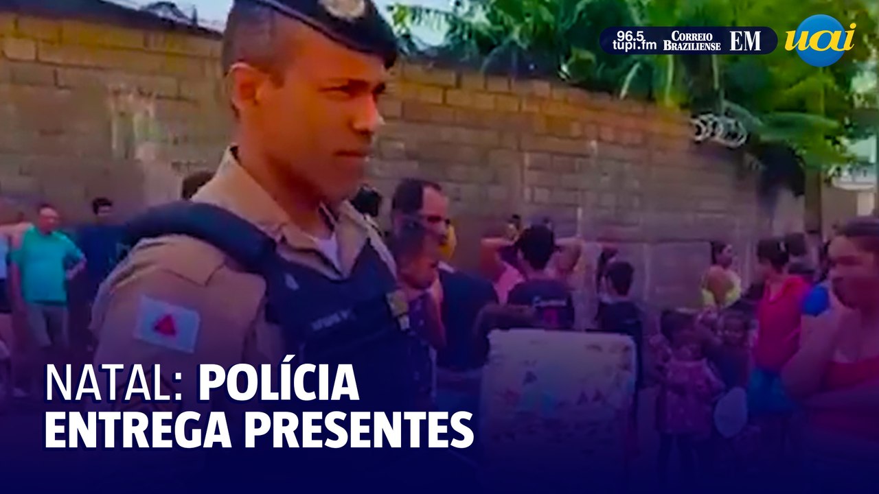 Polícia entrega mais de 20 mil brinquedos e cestas básicas no Natal
