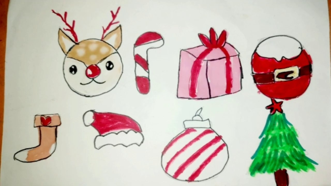 Merry Christmas drawing 2024