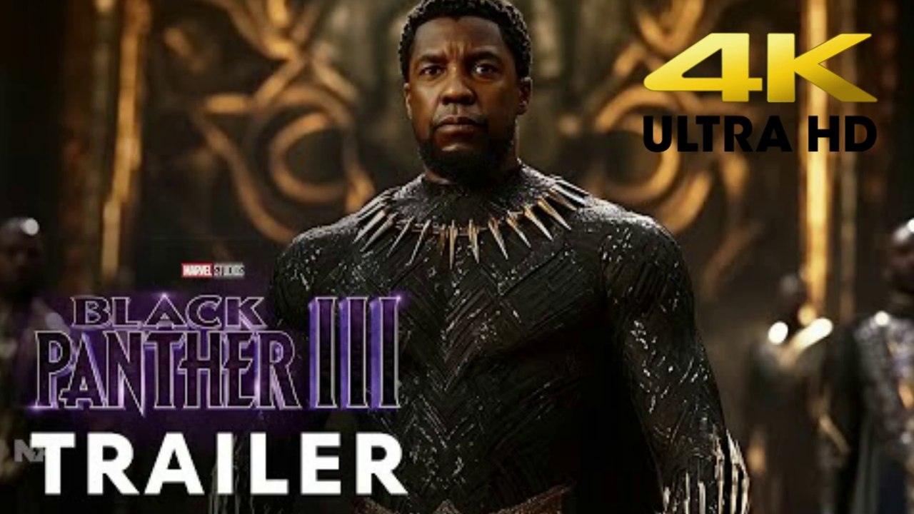 Black Panther 3 (2026) First Trailer Denzel Washington video